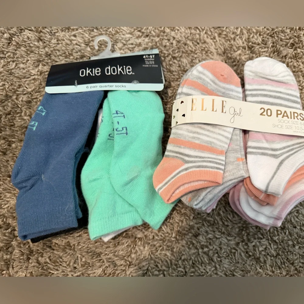 Set of 2 packs of Multicolor Socks